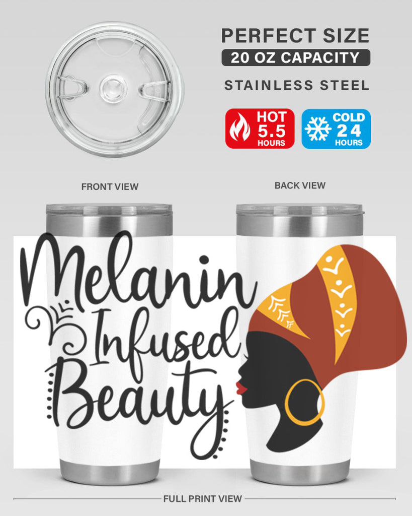 melanin infused beauty Style 20#- women-girls- Tumbler