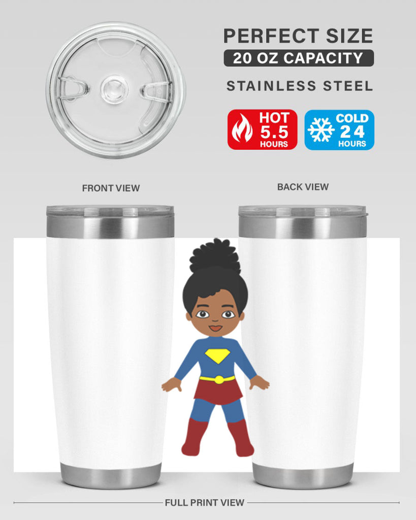 super kids girl 4#- women-girls- Tumbler