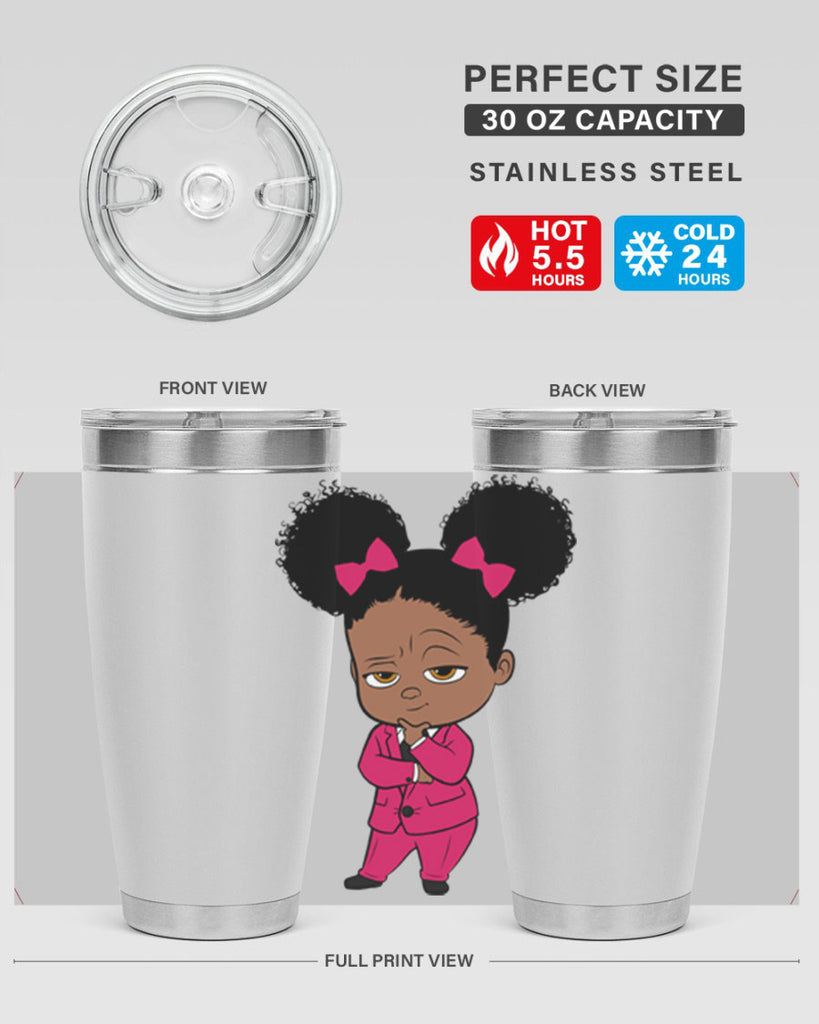 Black girl style 2#- women-girls- Tumbler