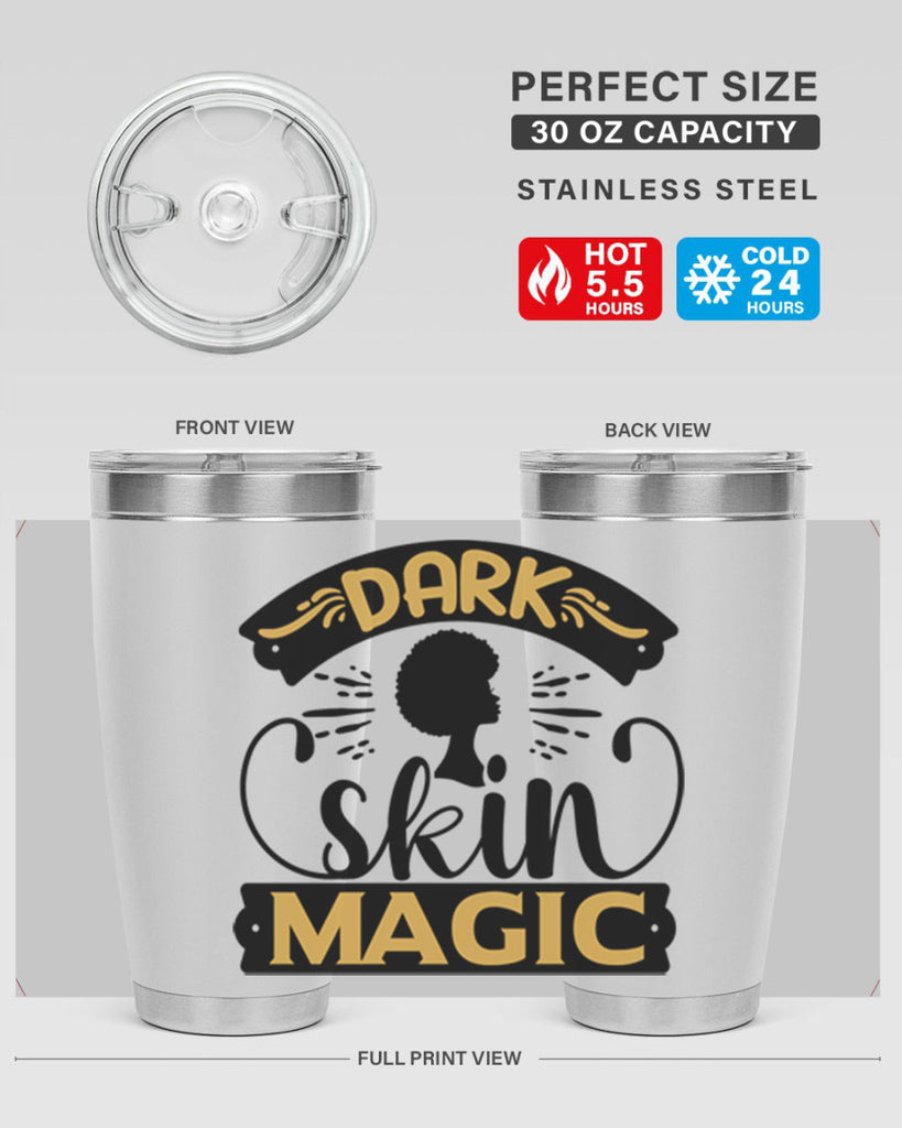 Dark skin magic Style 42#- women-girls- Tumbler