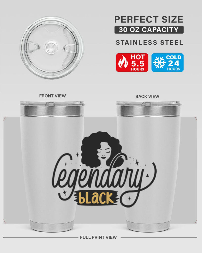 Legendary black Style 27#- women-girls- Tumbler