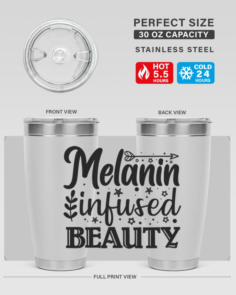 Melanin infused beauty Style 21#- women-girls- Tumbler