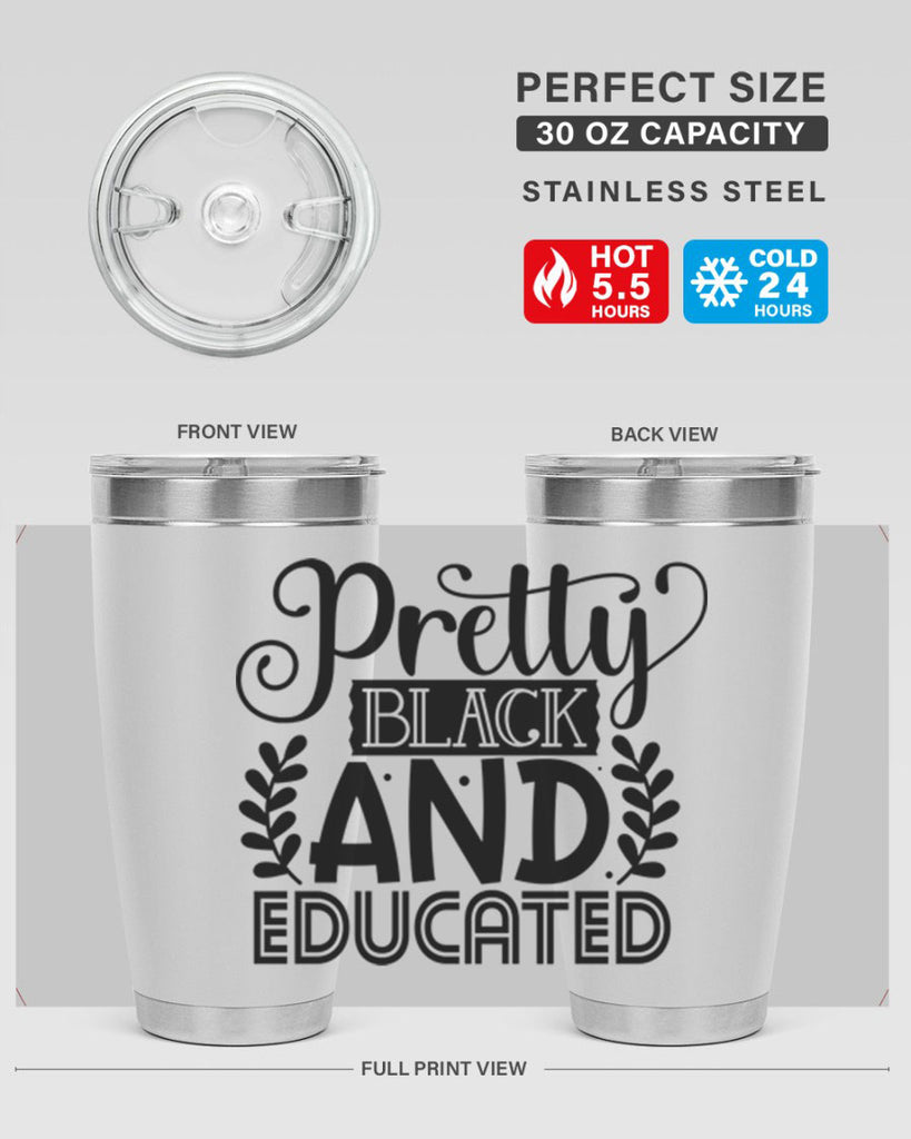 Pretty black and educated Style 11#- women-girls- Tumbler