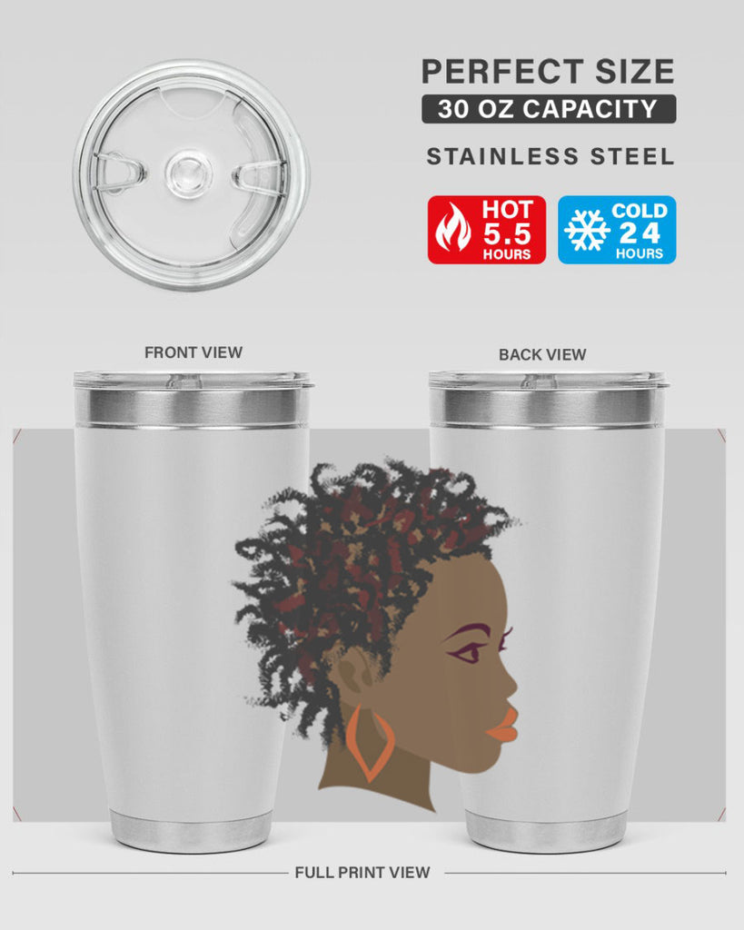 african girl 90#- women-girls- Tumbler