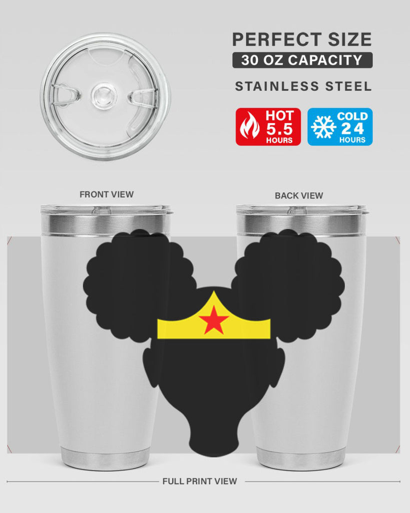 afro puffs girl wonder woman 78#- women-girls- Tumbler