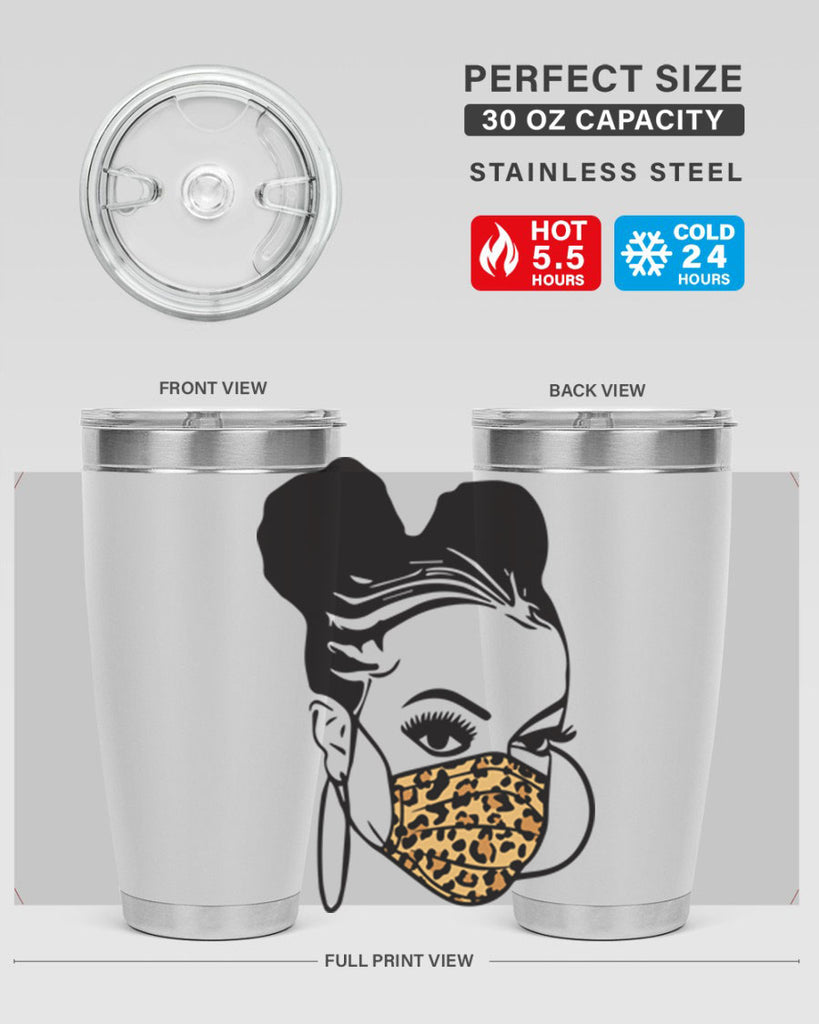 black nurse 4#- women-girls- Tumbler