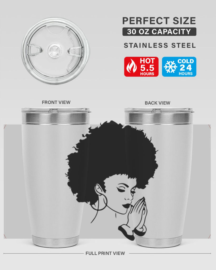 black women - queen 22#- women-girls- Tumbler