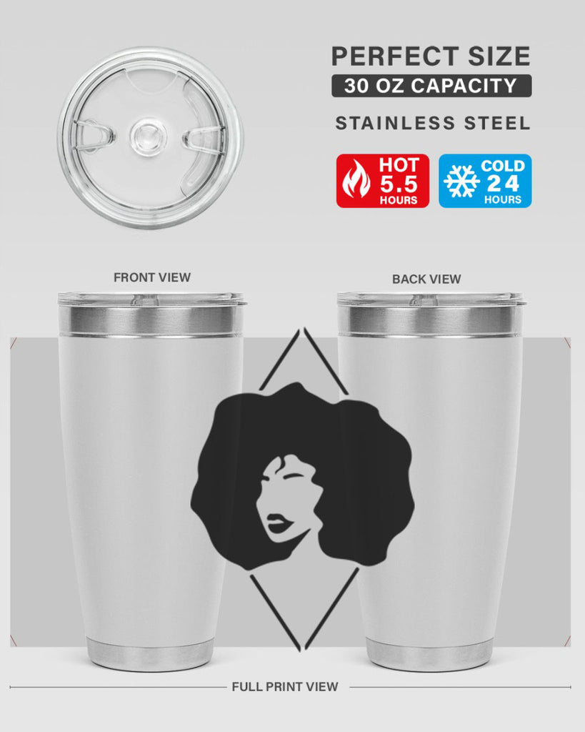 black women - queen 25#- women-girls- Tumbler