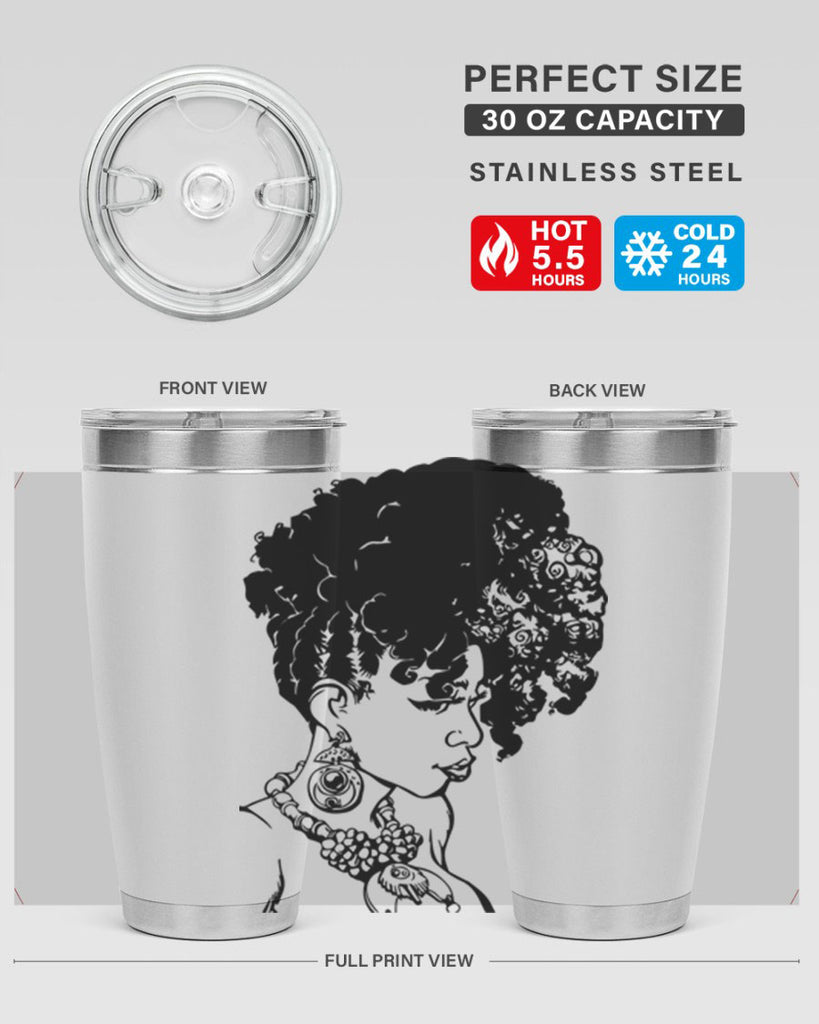 black women - queen 40#- women-girls- Tumbler