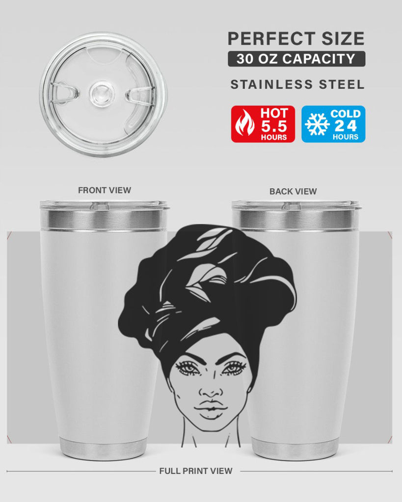 black women - queen 44#- women-girls- Tumbler