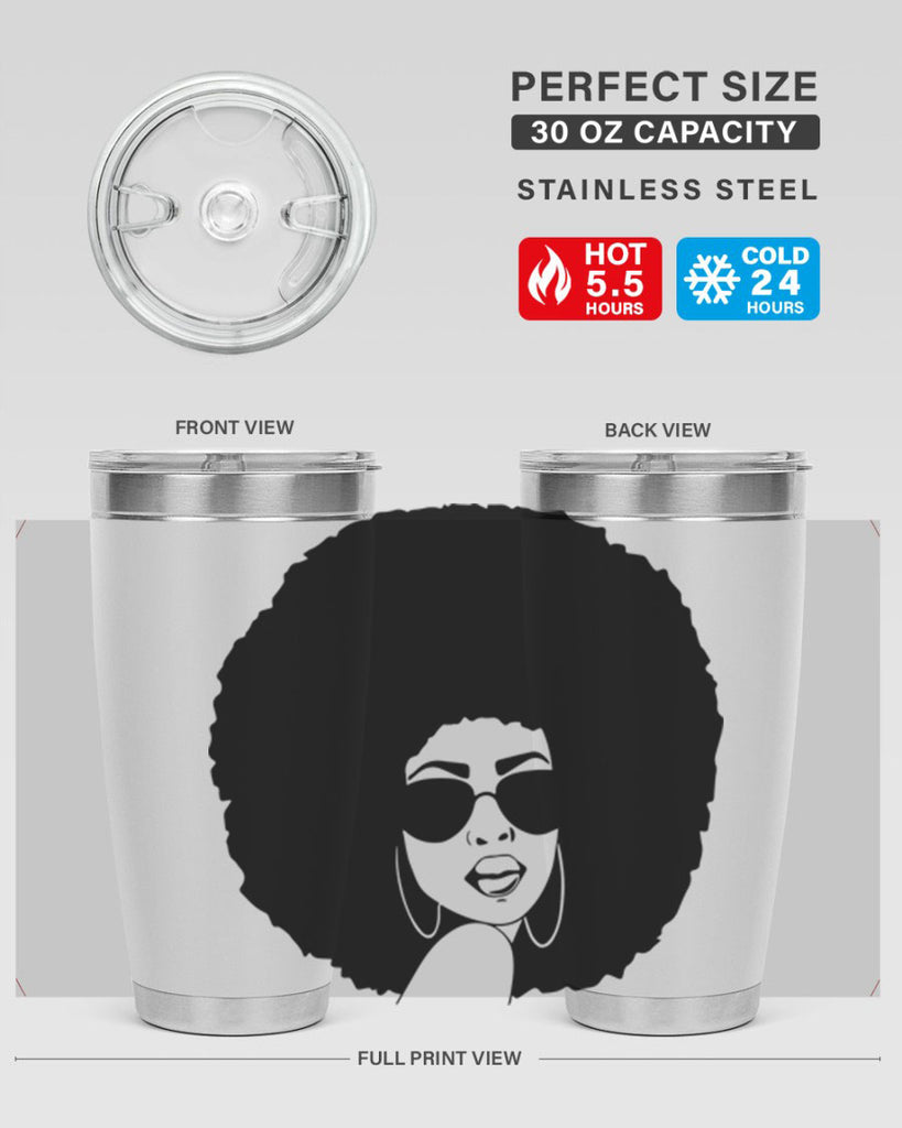 black women - queen 46#- women-girls- Tumbler