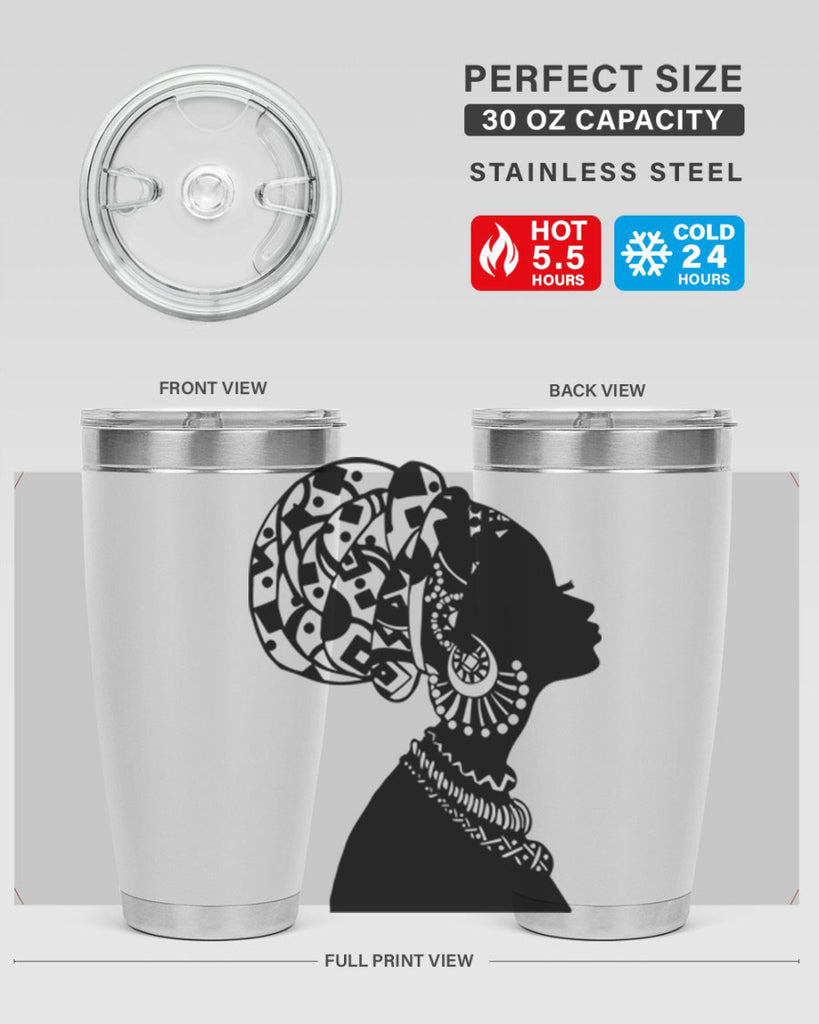 black women - queen 52#- women-girls- Tumbler