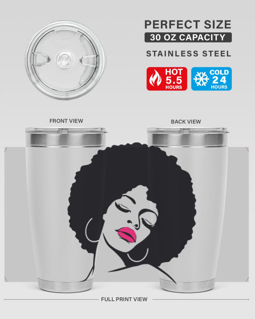black women - queen 68#- women-girls- Tumbler