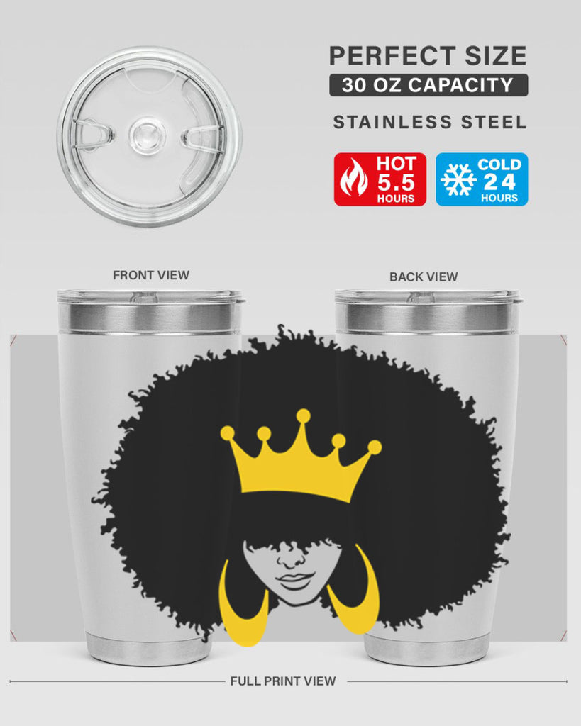 black women - queen 71#- women-girls- Tumbler