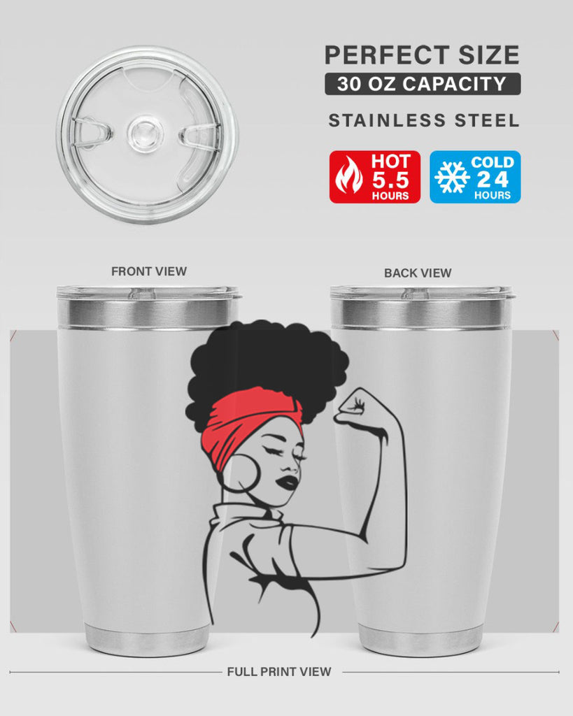 black women - queen 78#- women-girls- Tumbler