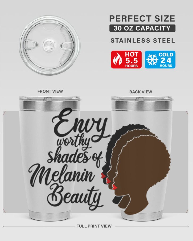 envy worth shades of melanin Style 39#- women-girls- Tumbler