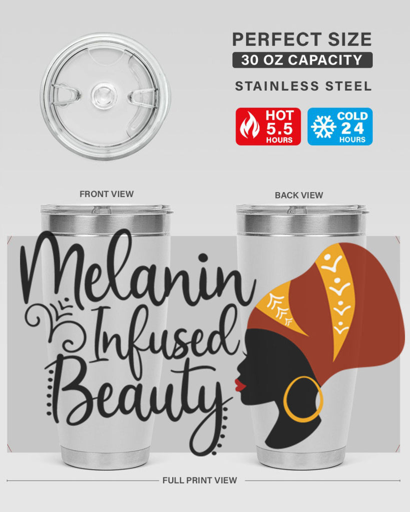 melanin infused beauty Style 20#- women-girls- Tumbler