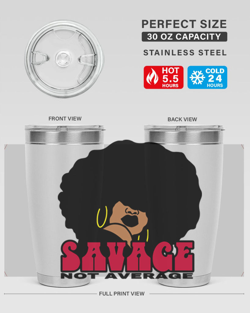savage not average 1#- women-girls- Tumbler