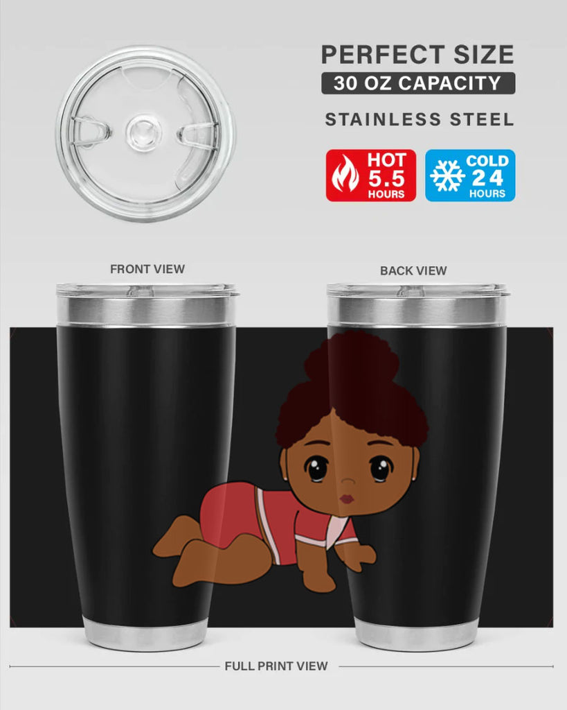 Black baby style 1#- women-girls- Tumbler