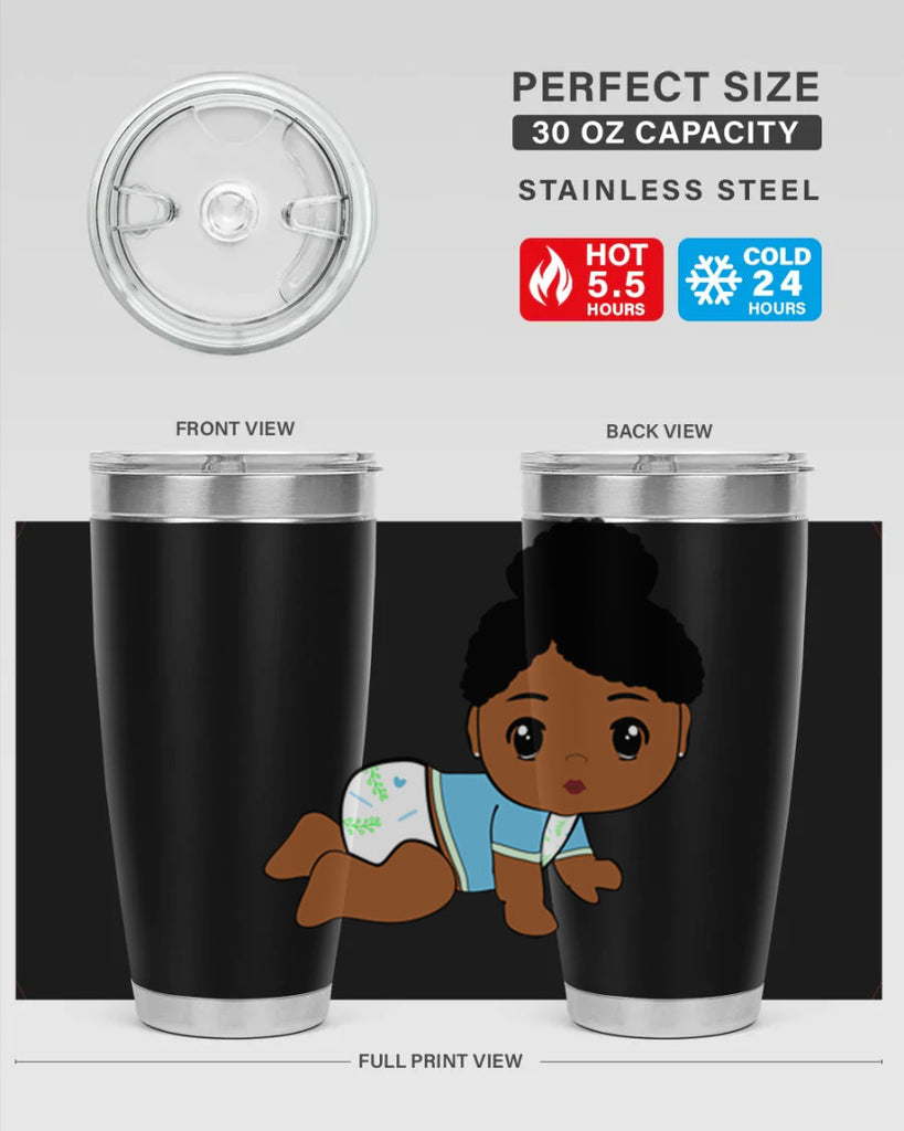 Black baby style 2#- women-girls- Tumbler