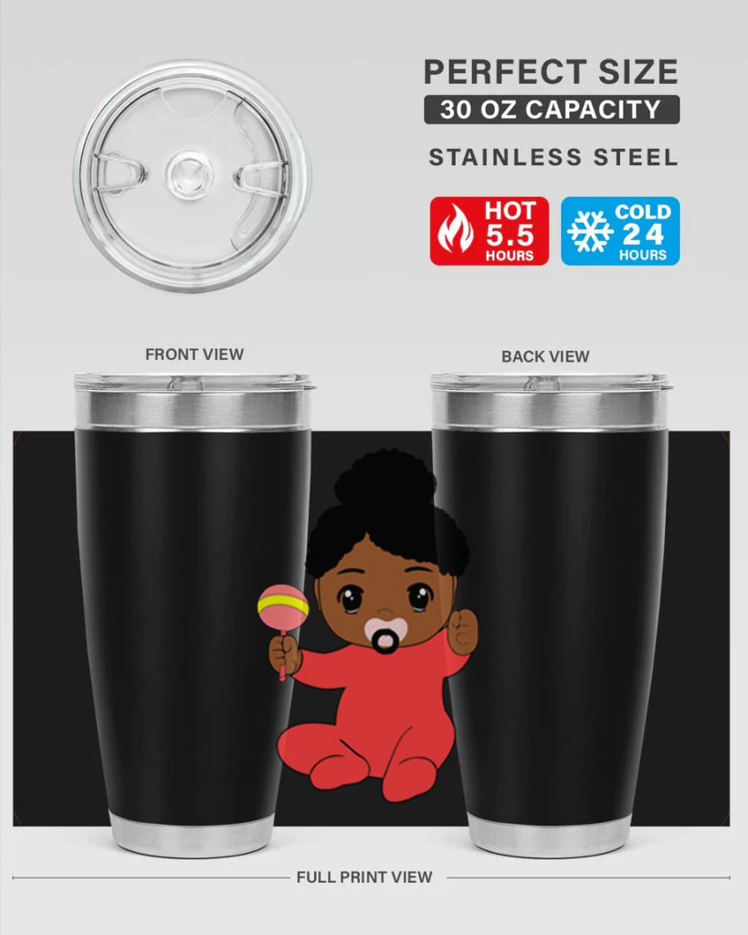 Black baby style 4#- women-girls- Tumbler