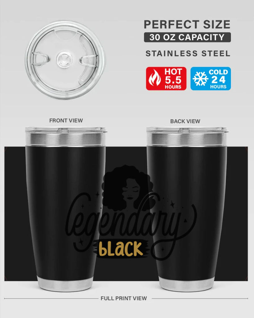 Legendary black Style 27#- women-girls- Tumbler