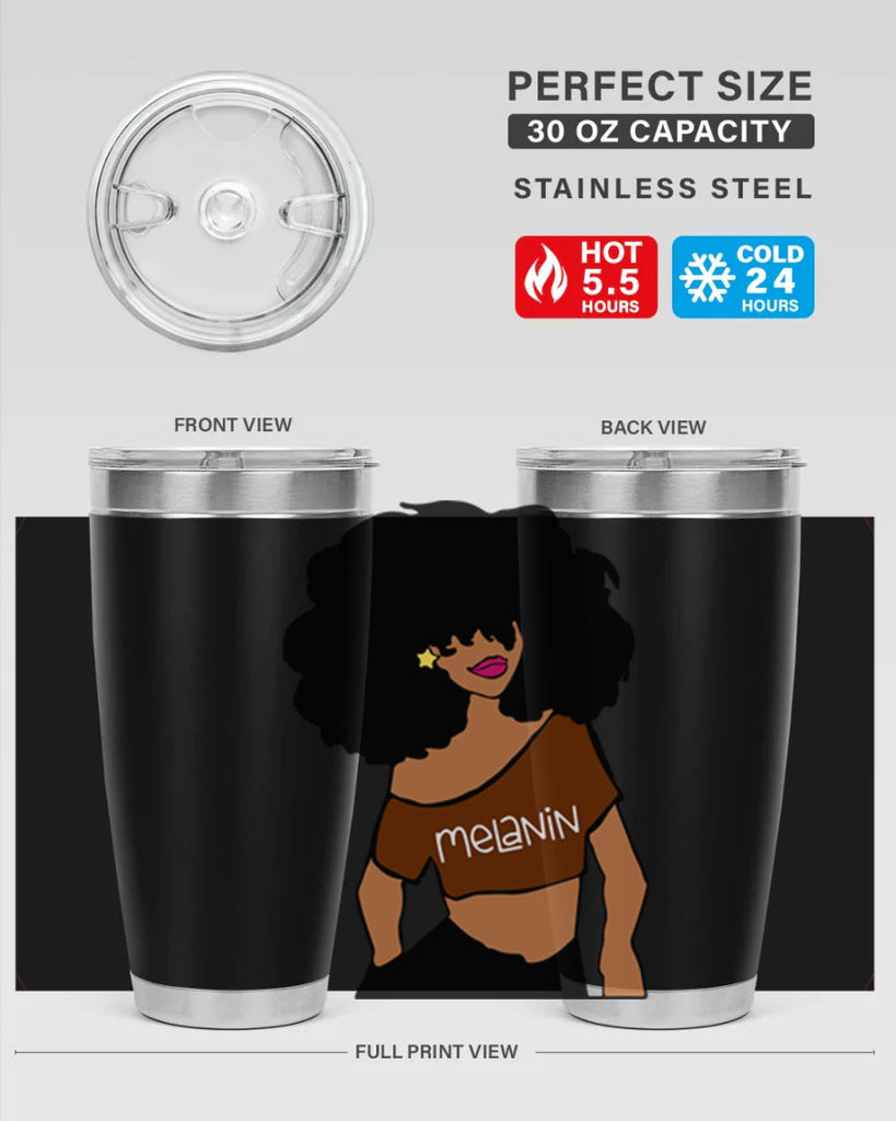 black girl melanin 18#- women-girls- Tumbler