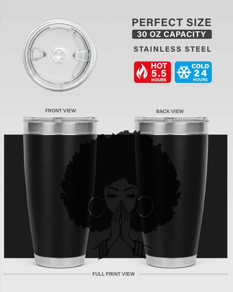 black women - queen 21#- women-girls- Tumbler