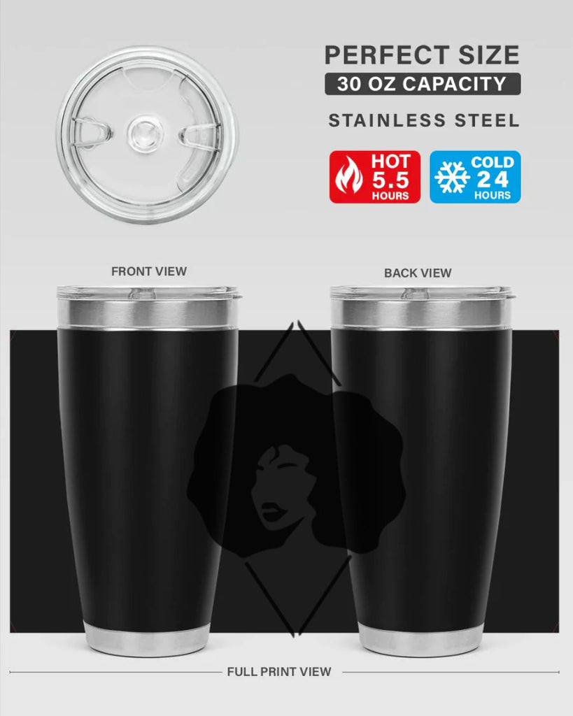 black women - queen 25#- women-girls- Tumbler