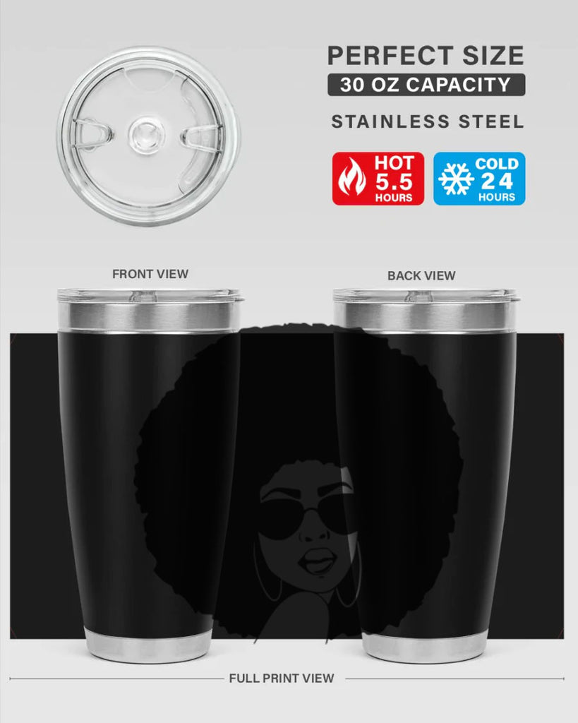 black women - queen 46#- women-girls- Tumbler