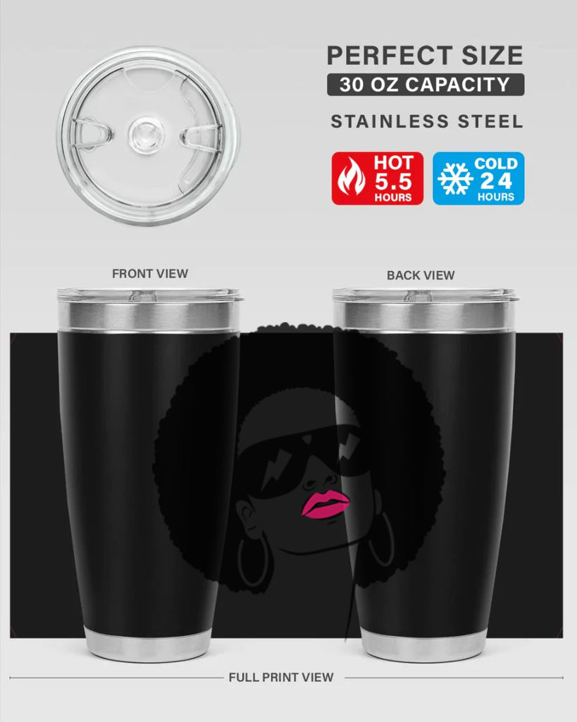 black women - queen 66#- women-girls- Tumbler