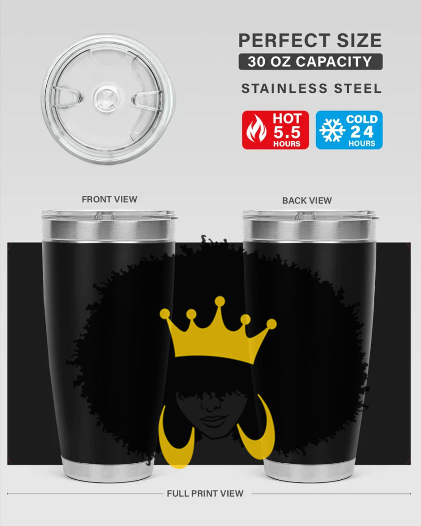 black women - queen 71#- women-girls- Tumbler