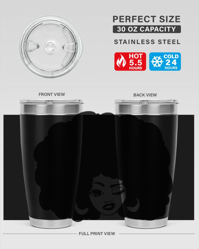 black women - queen 74#- women-girls- Tumbler