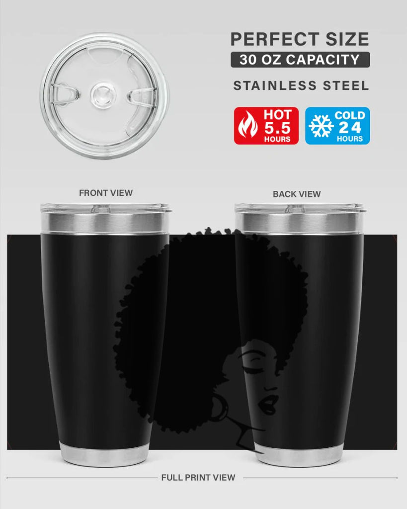 black women - queen 77#- women-girls- Tumbler