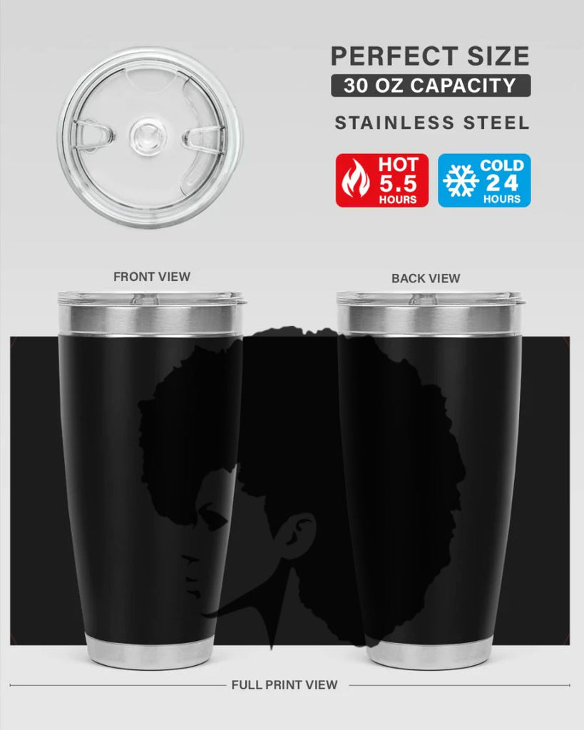 black women - queen 80#- women-girls- Tumbler