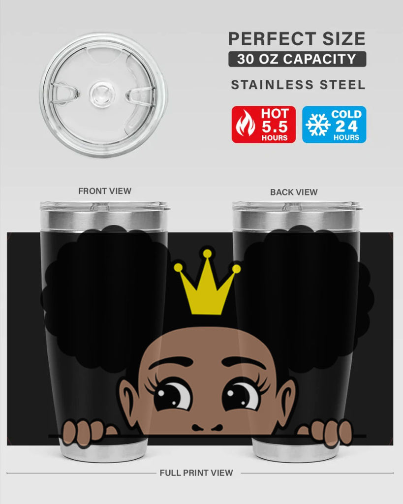 crown afro puffs 51#- women-girls- Tumbler