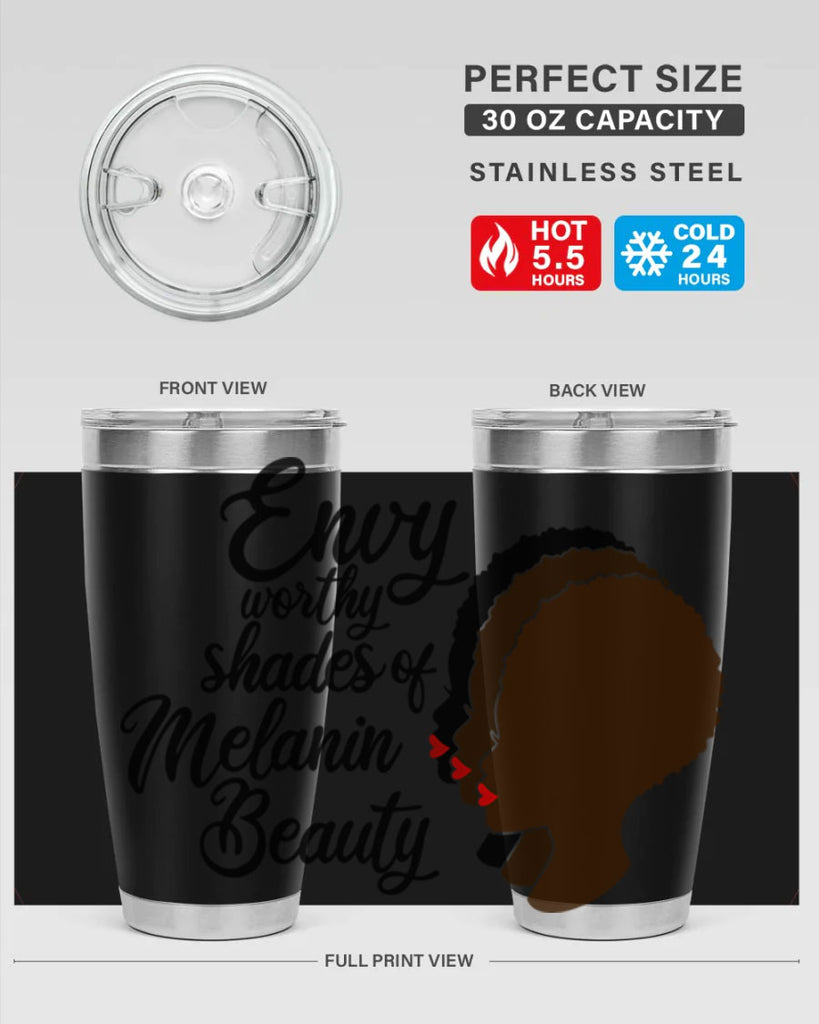 envy worth shades of melanin Style 39#- women-girls- Tumbler