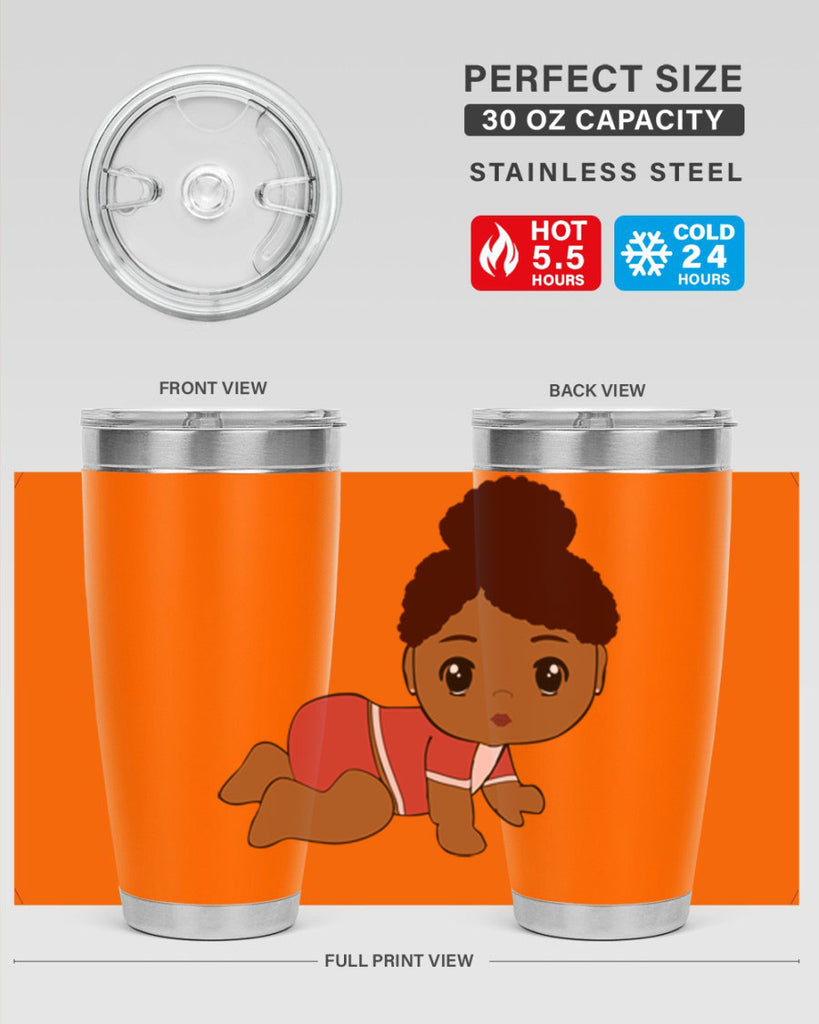 Black baby style 1#- women-girls- Tumbler