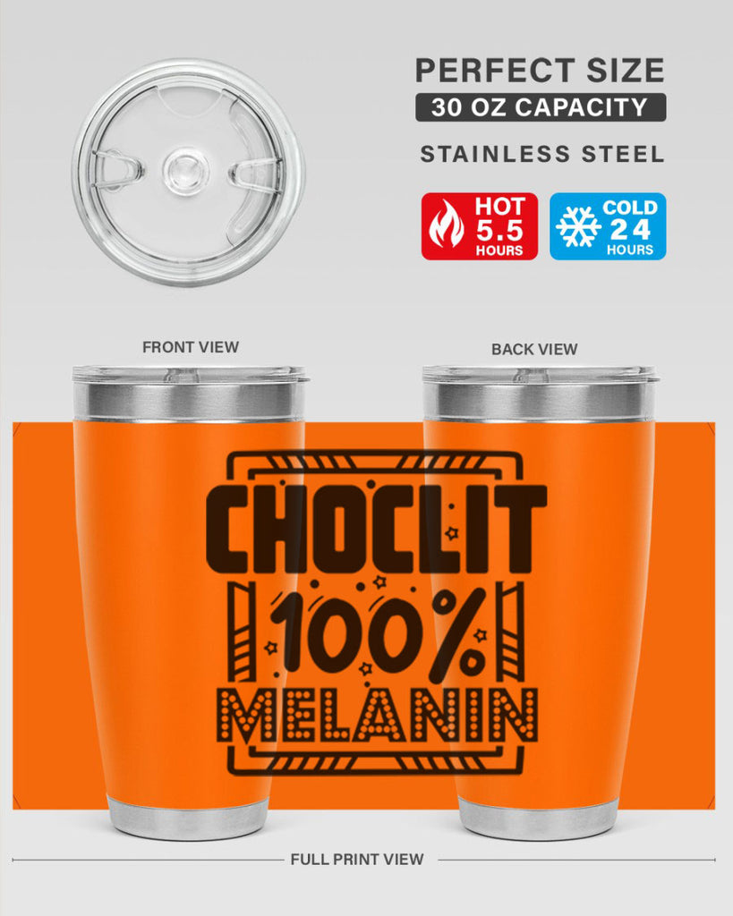 Choclit melanin Style 46#- women-girls- Tumbler
