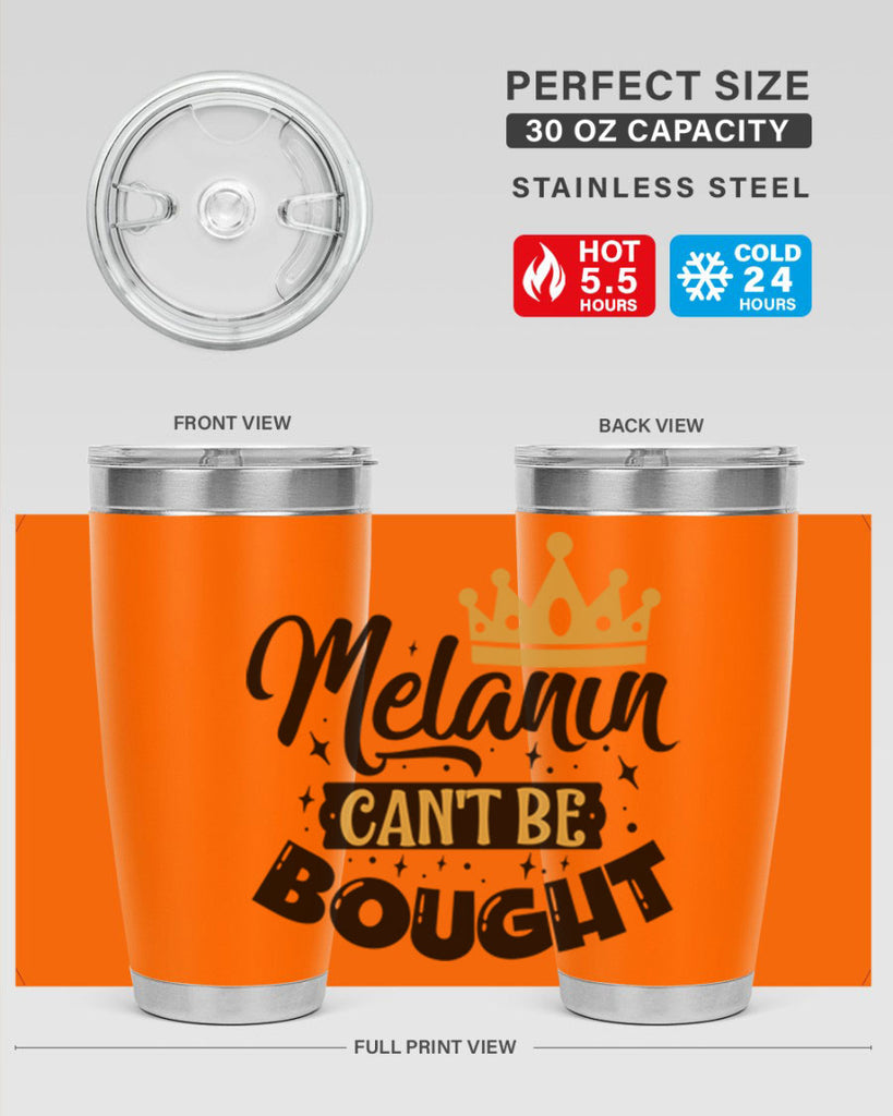 Melanin cant be bought Style 22#- women-girls- Tumbler