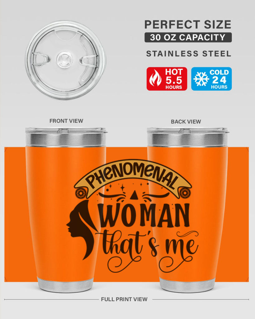Phenomenal woman thats me Style 15#- women-girls- Tumbler