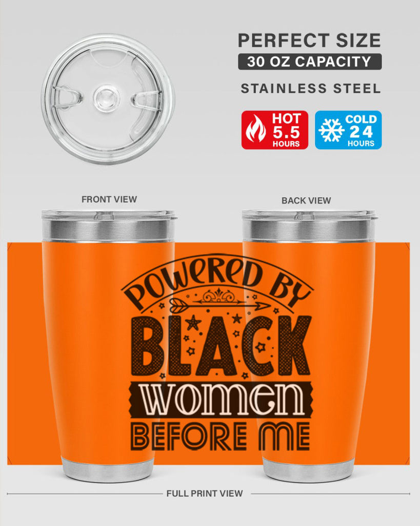 Powered by blackp women before me Style 14#- women-girls- Tumbler