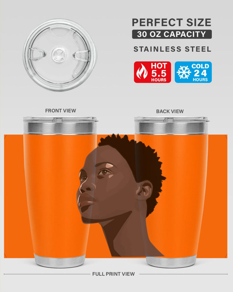 african woman portrait 88#- women-girls- Tumbler