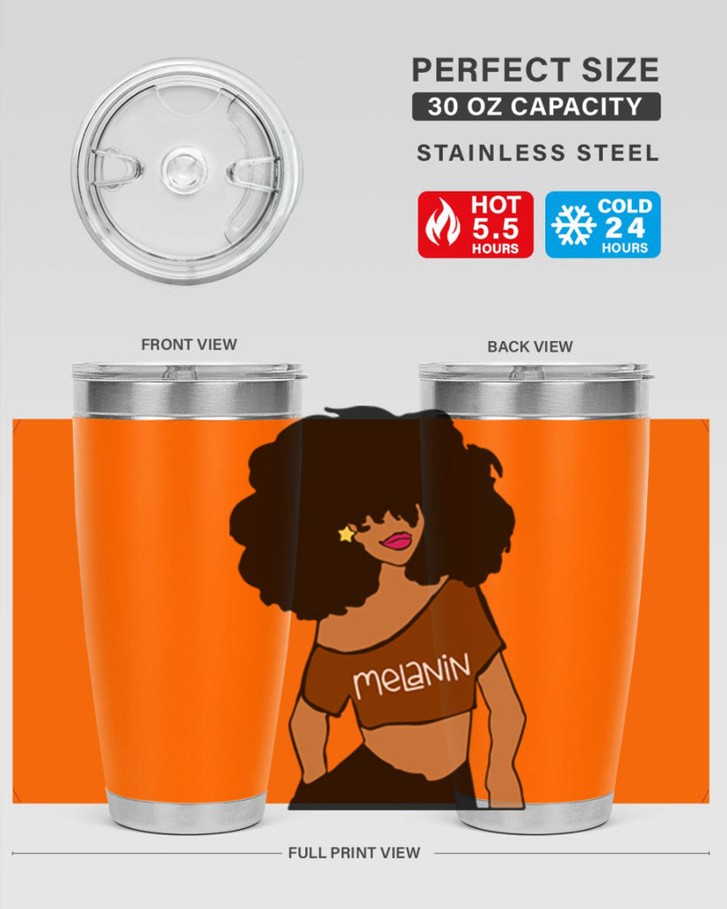 black girl melanin 18#- women-girls- Tumbler