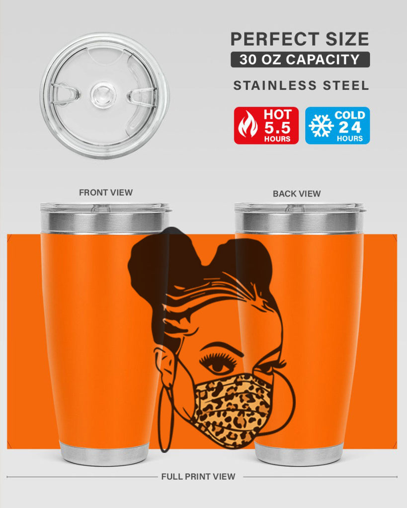 black nurse 4#- women-girls- Tumbler