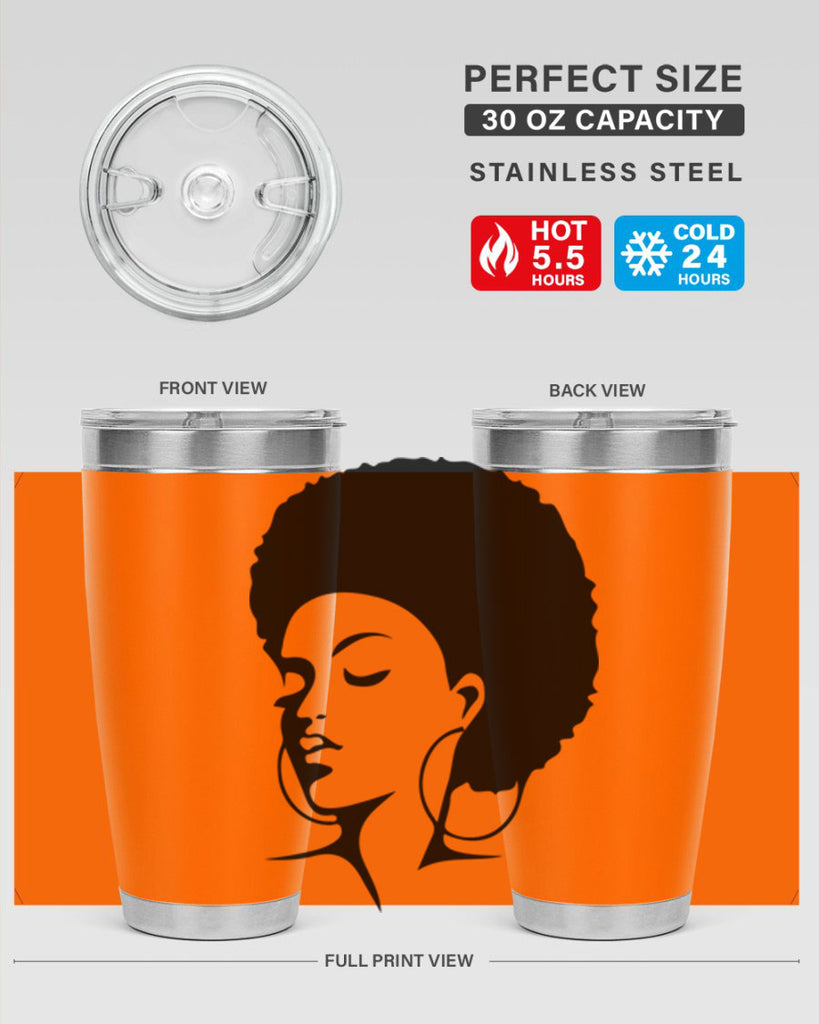 black women - queen 19#- women-girls- Tumbler