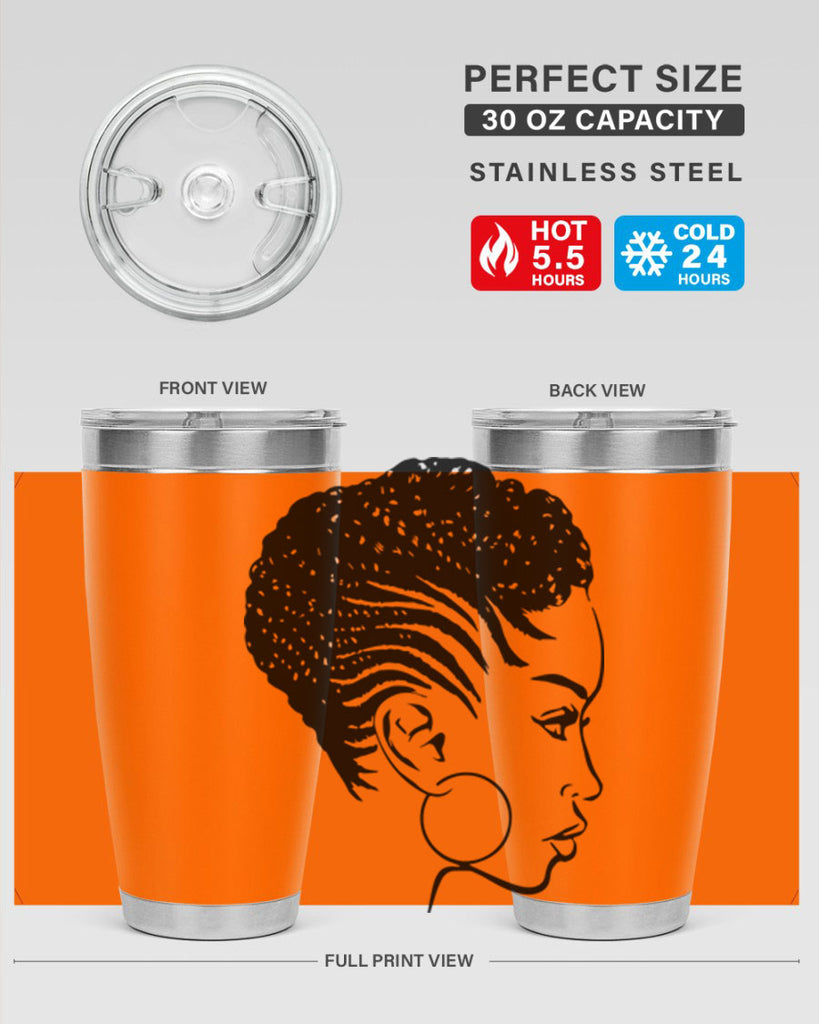 black women - queen 20#- women-girls- Tumbler