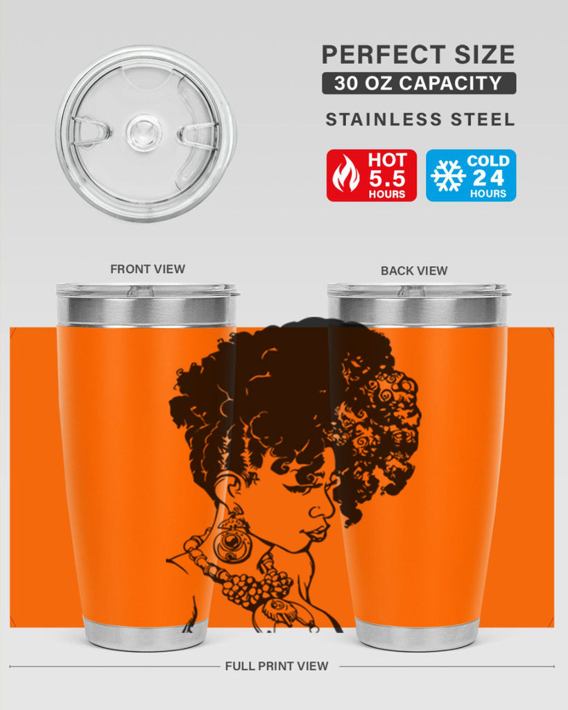 black women - queen 40#- women-girls- Tumbler