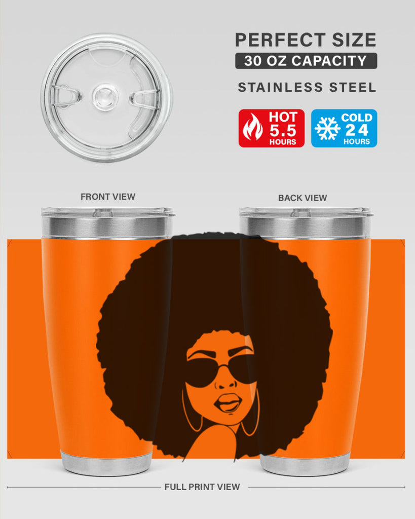 black women - queen 46#- women-girls- Tumbler