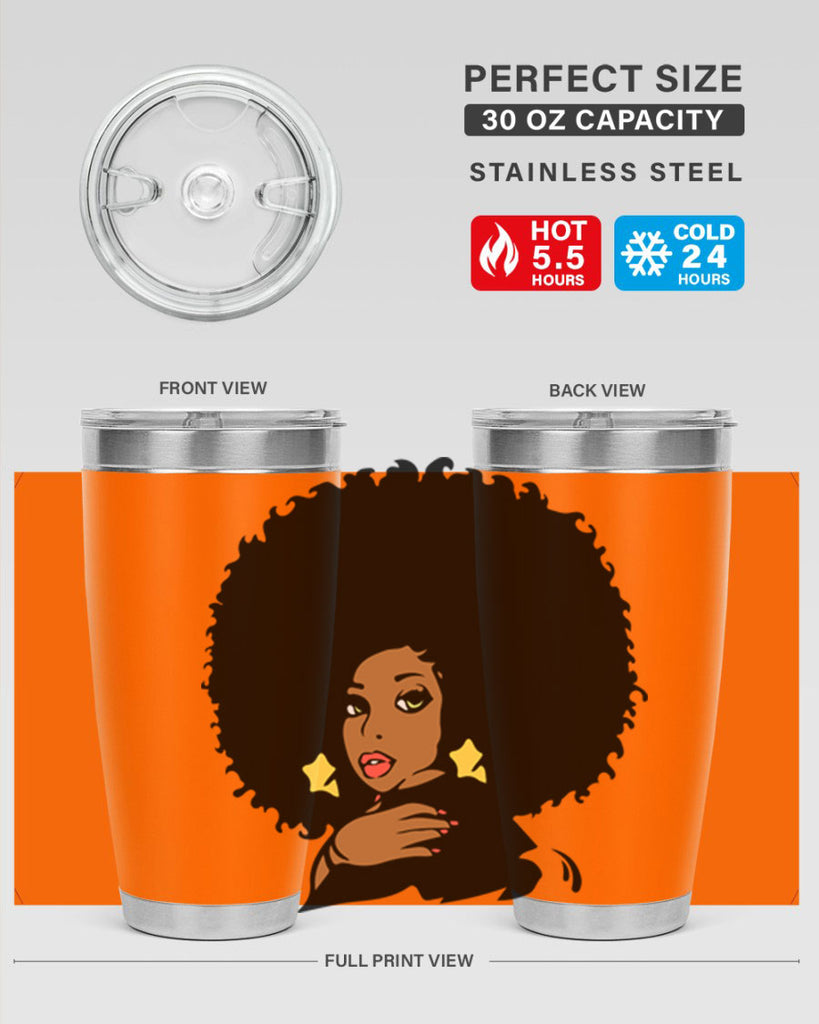 black women - queen 58#- women-girls- Tumbler